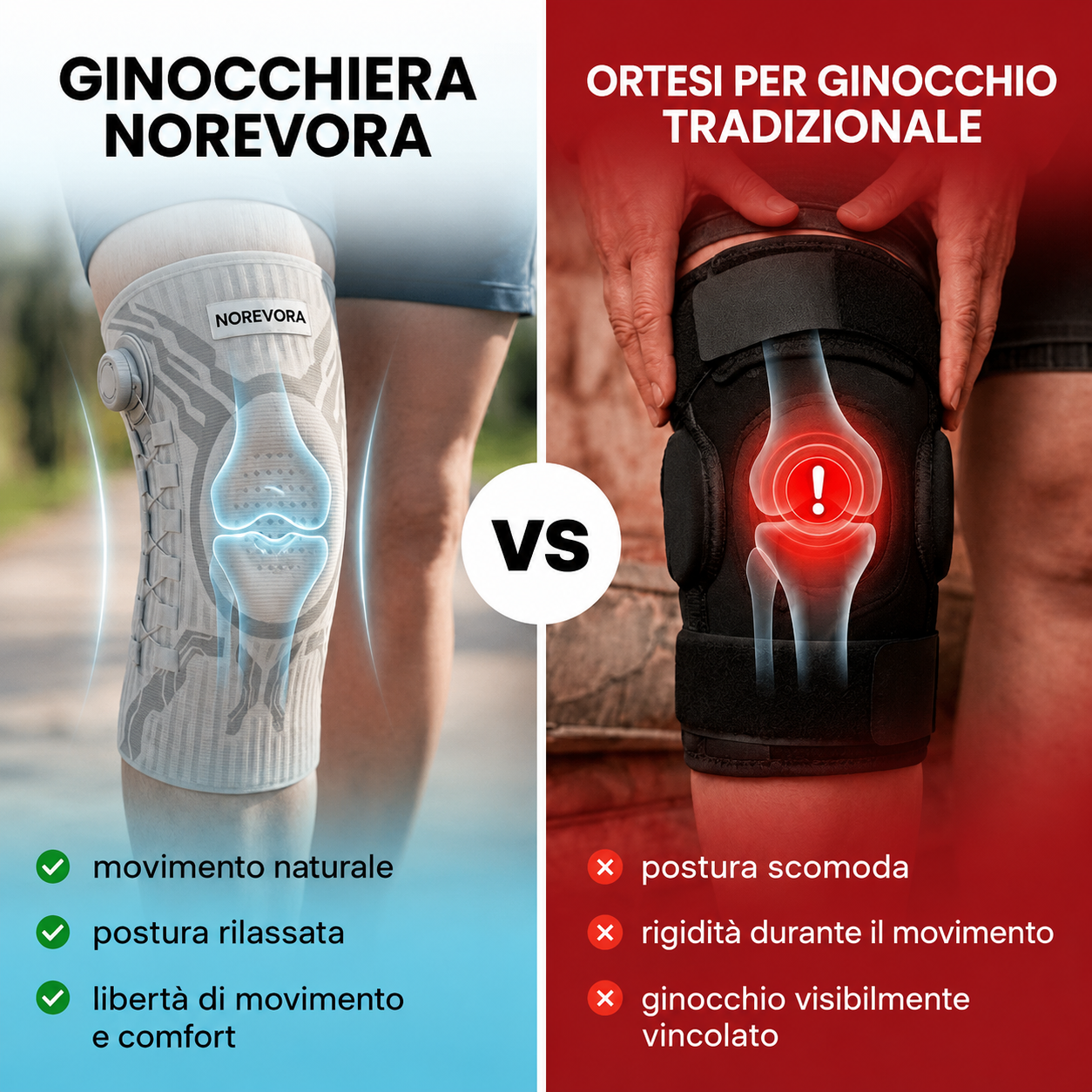 Ginocchiera NOREVORA